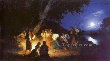 イワン・クパーラの前夜 ポーランド・ギリシャ・ローマ ヘンリク・シェミラツキ Oil Paintings